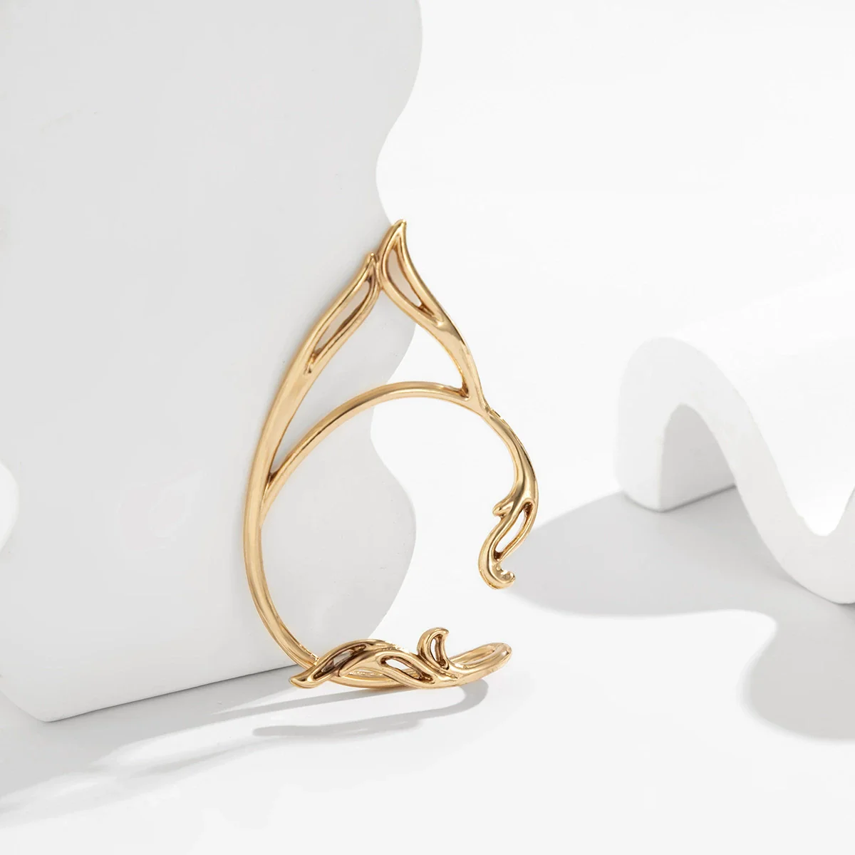 Women's Alloy Geometric Style Electroplated Earring Ear Hanging Ear Clip Ear Bone Clip - Image 8