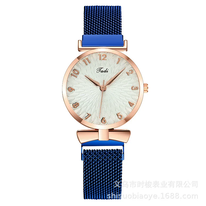 Women's Alloy Iron Milan Band Round Dial Leisure Quartz Watch - Image 11