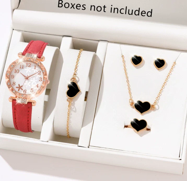 Women's Alloy Pu Strap Quartz Watch With Starfish Pattern And Round Dial - Image 16