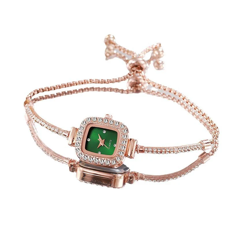 Women's Alloy Square Dial Quartz Casual Fashion Watch - Image 5