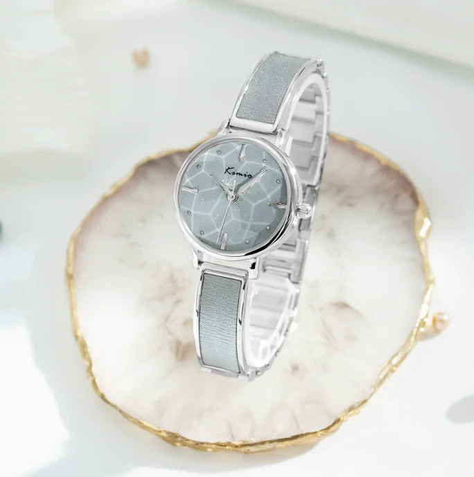 Women's Alloy Watch Round Dial Fashion Trendy Waterproof - Image 10