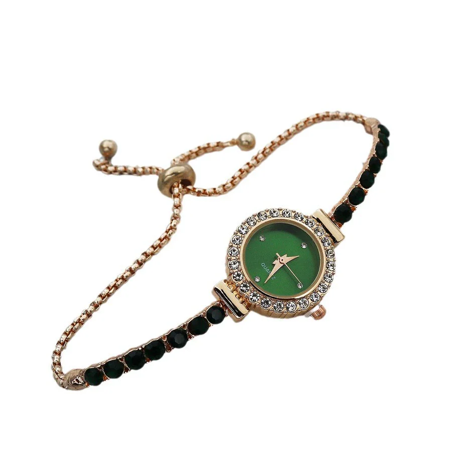 Women's Bracelet Watch Alloy Case Stainless Steel Strap Round Dial Leisure Style - Image 5
