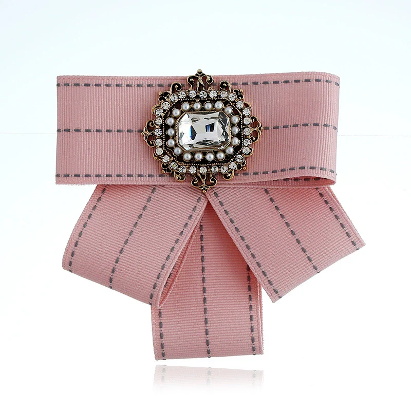 Women's Cloth Bow Tie Brooch Clothing Accessories - Image 3