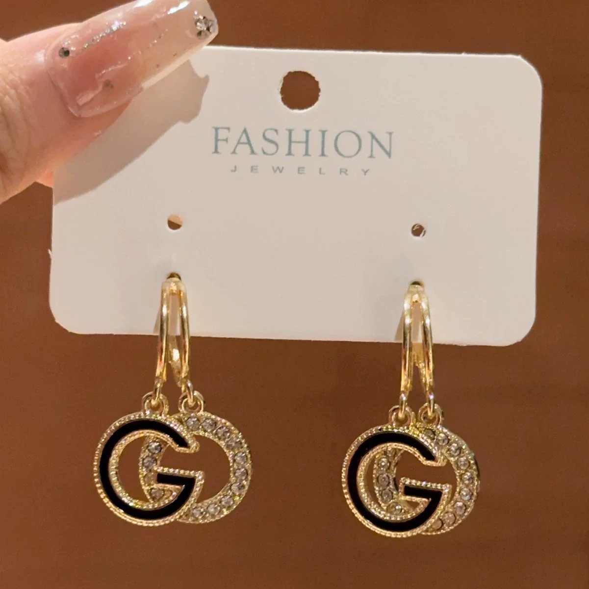 Women's Elegant Simple Style Alloy Earrings With Electroplating - Image 6