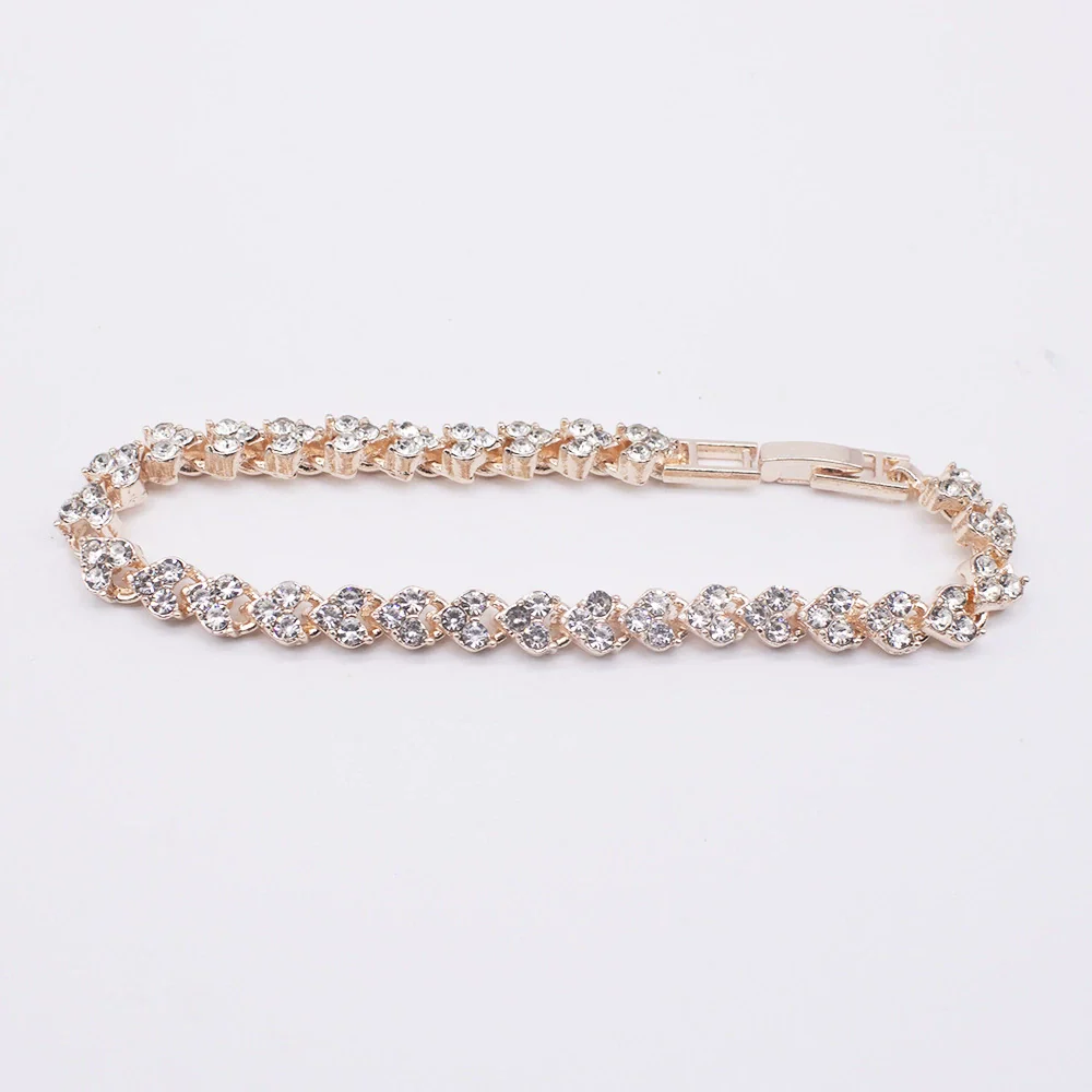 Women's Fashion Alloy Bracelet Wristwatch Set With Round Dial And Horseshoe Buckle - Image 8