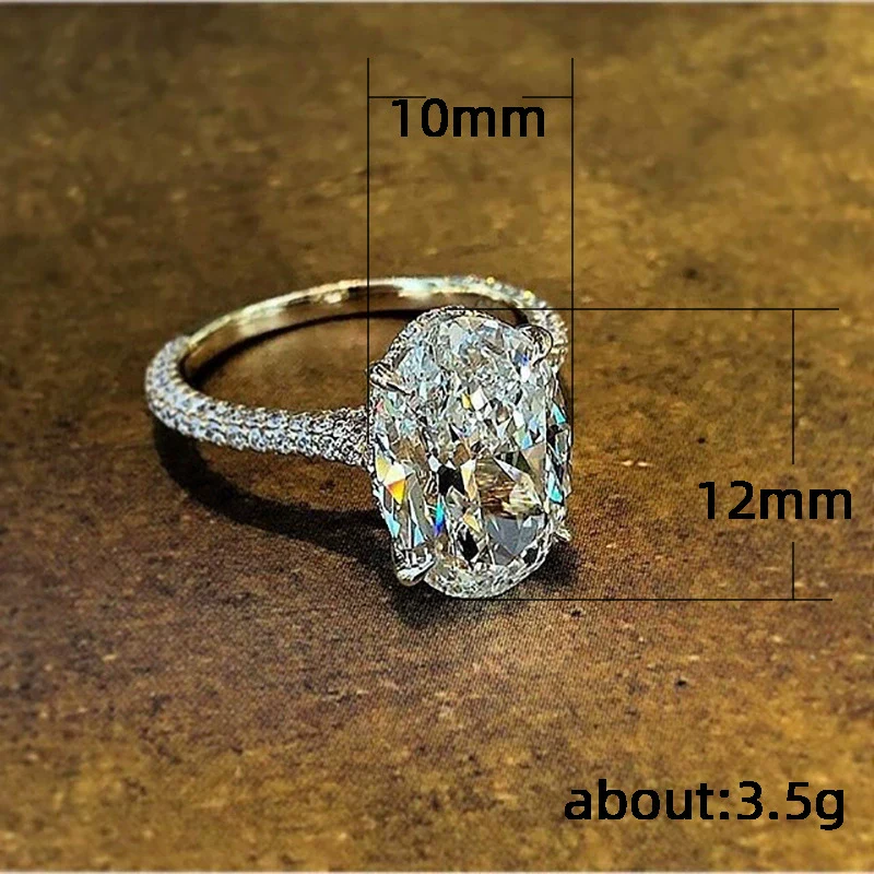 Women's Fashion Ring Copper Geometric Inlaid Zircon - Image 2