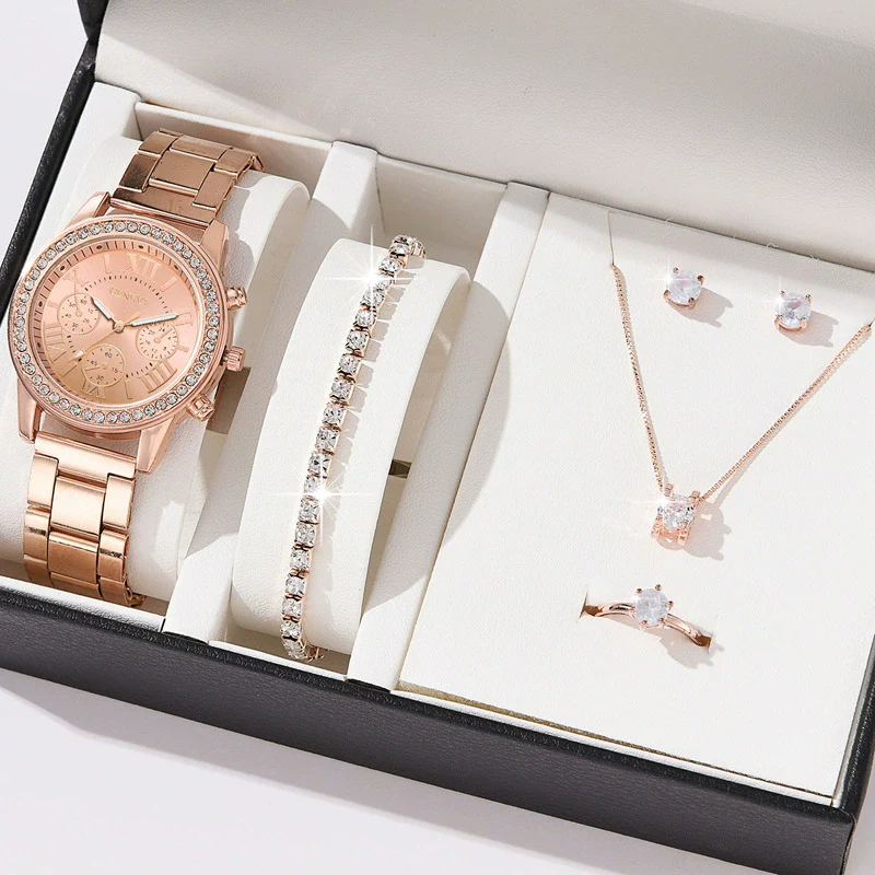 Women's Fashion Watch Alloy Stainless Steel Round Dial - Image 7