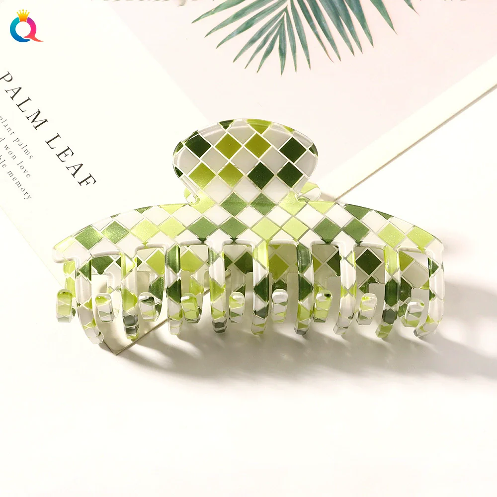 Women's Handmade Acetate Plate Hairpin Hair Accessories - Image 19