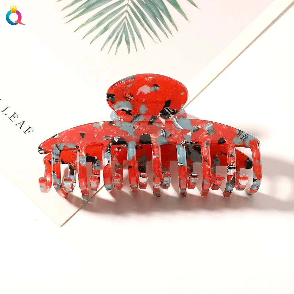 Women's Handmade Acetate Plate Hairpin Hair Accessories - Image 22