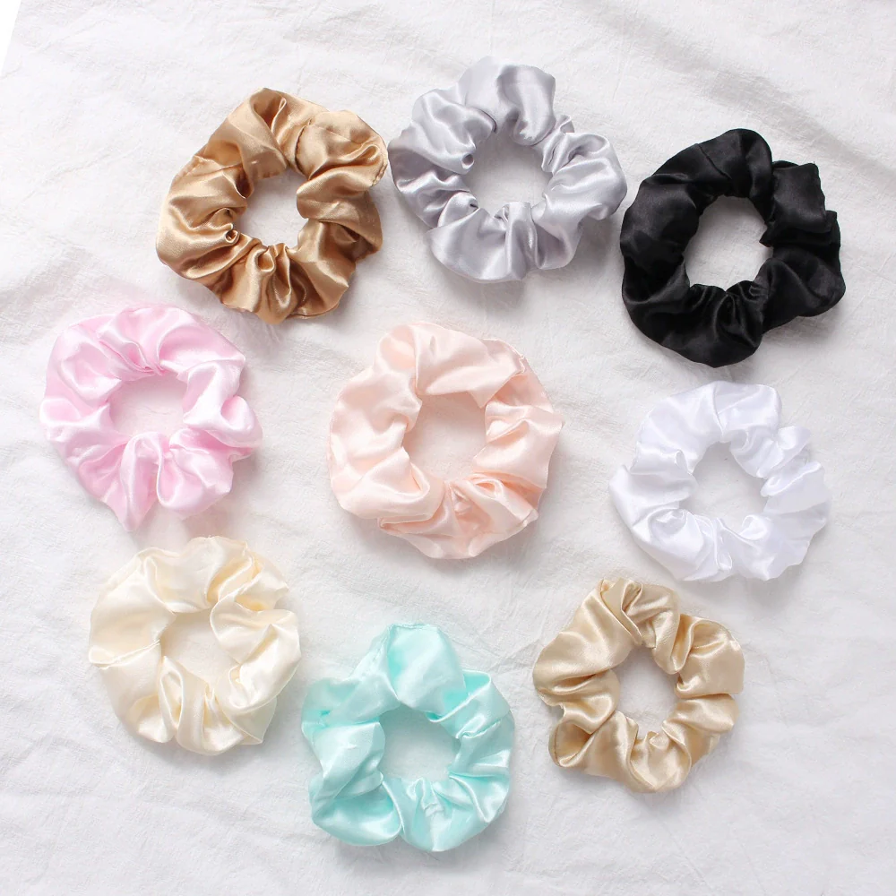 Women's Handmade Cloth Large Intestine Shape Hair Ring