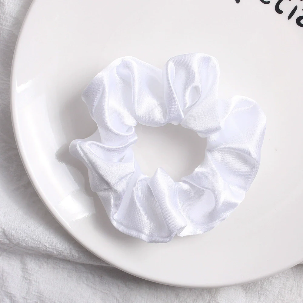 Women's Handmade Cloth Large Intestine Shape Hair Ring - Image 11