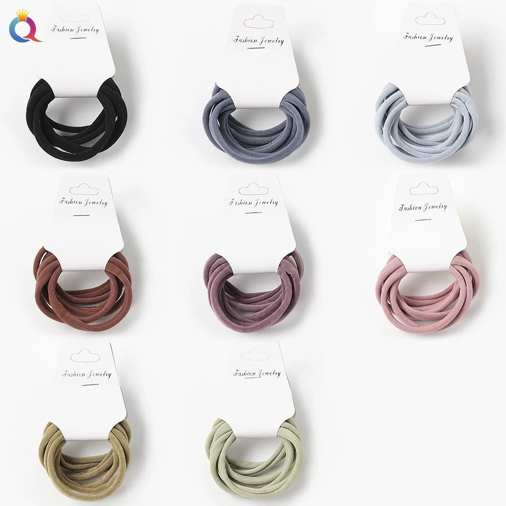 Women's Handmade Fabric High Elastic Seamless Hair Ring