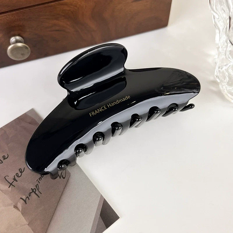 Women's Highend 2025 New Style Acetic Acid Gripper Hair Clip With Geometric Style And Stamping Process - Image 10