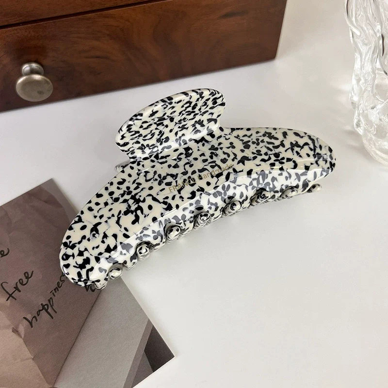 Women's Highend 2025 New Style Acetic Acid Gripper Hair Clip With Geometric Style And Stamping Process - Image 6