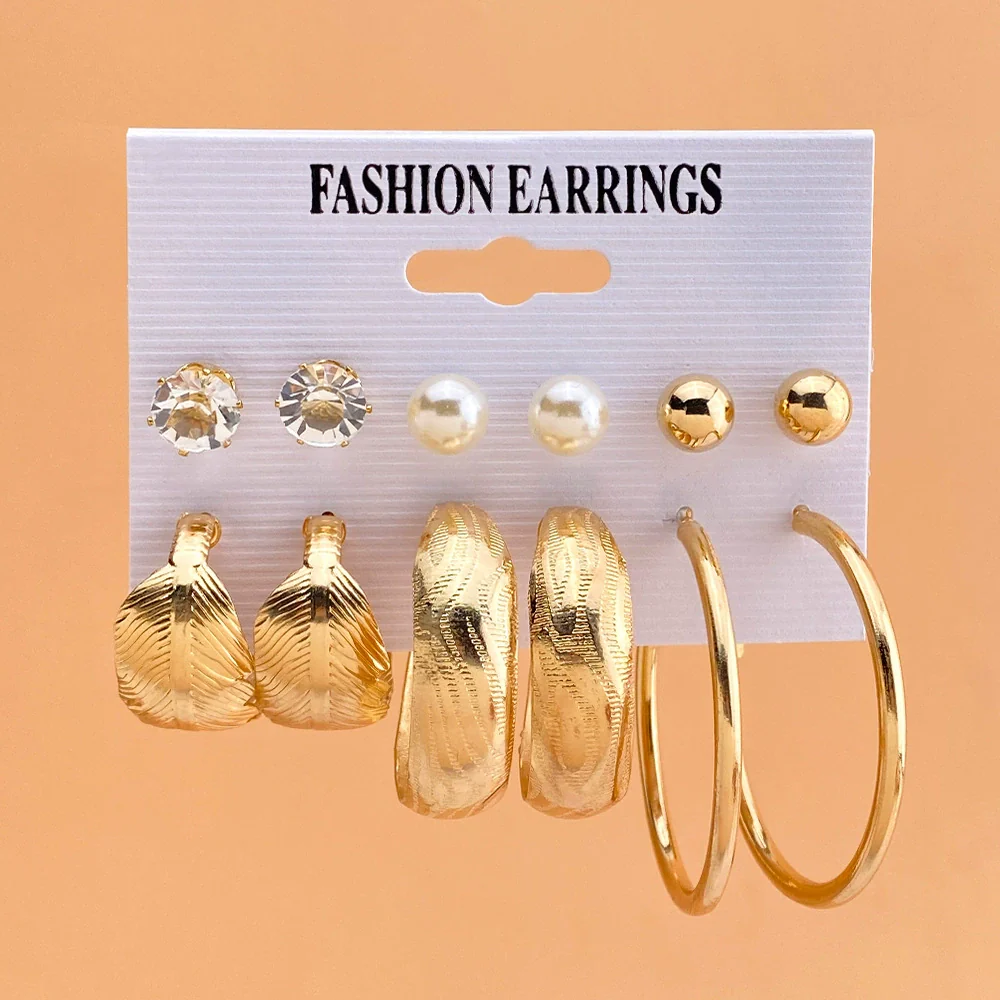 Women's Jewelry Crystal Alloy Retro Natural Style Butterfly Microinlay Earrings - Image 10