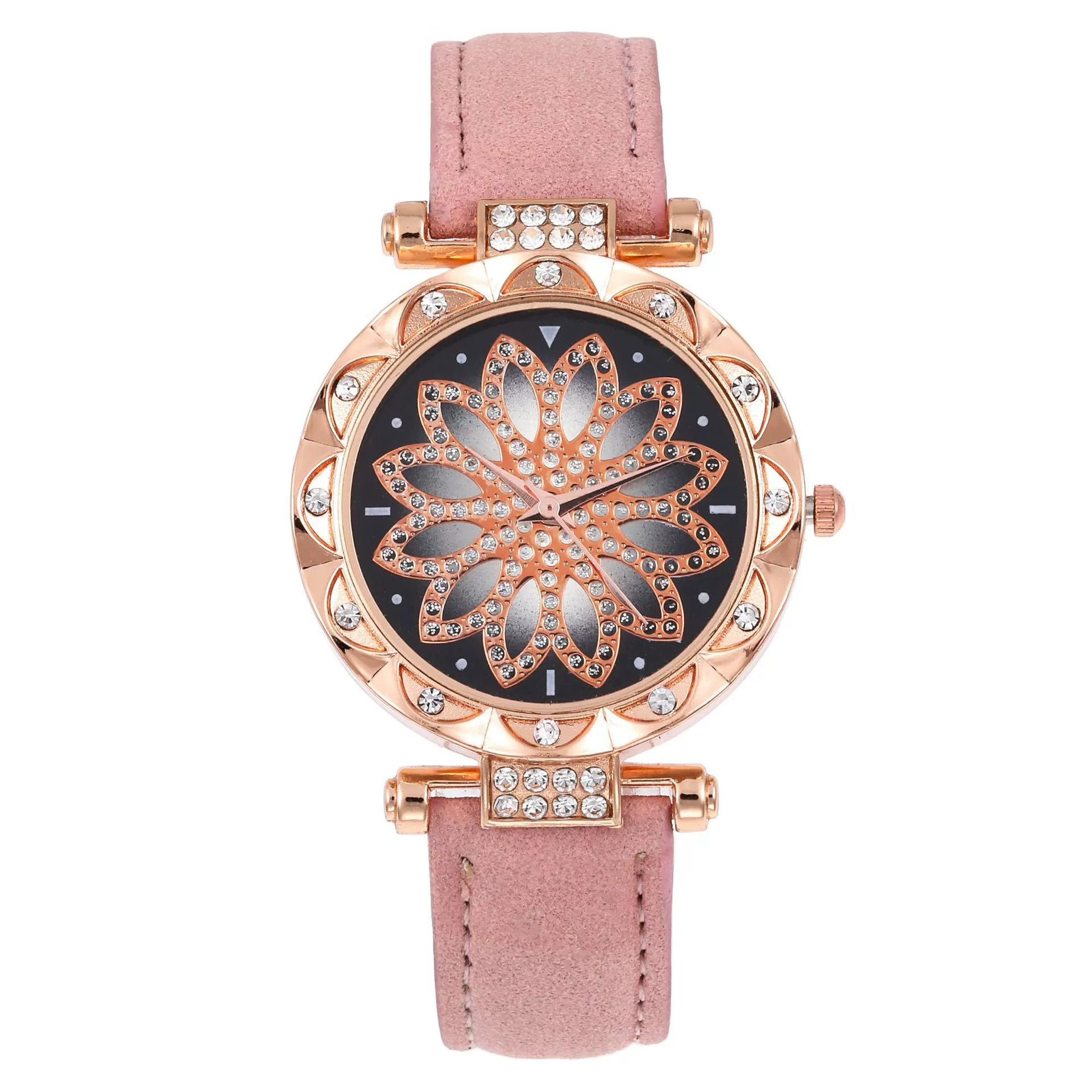 Women's Leisure Quartz Watch Alloy Case Titanium Metal Clasp Round Dial - Image 10