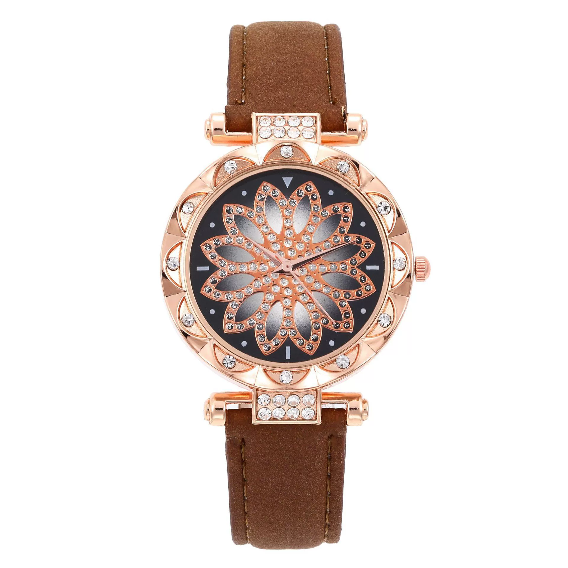 Women's Leisure Quartz Watch Alloy Case Titanium Metal Clasp Round Dial - Image 12