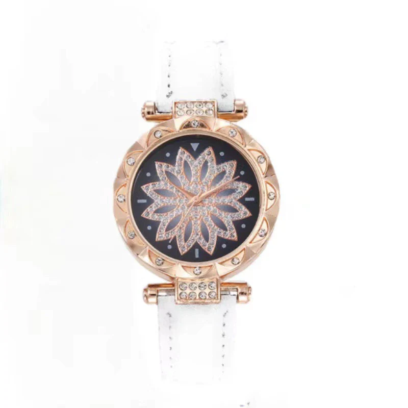 Women's Leisure Quartz Watch Alloy Case Titanium Metal Clasp Round Dial - Image 14