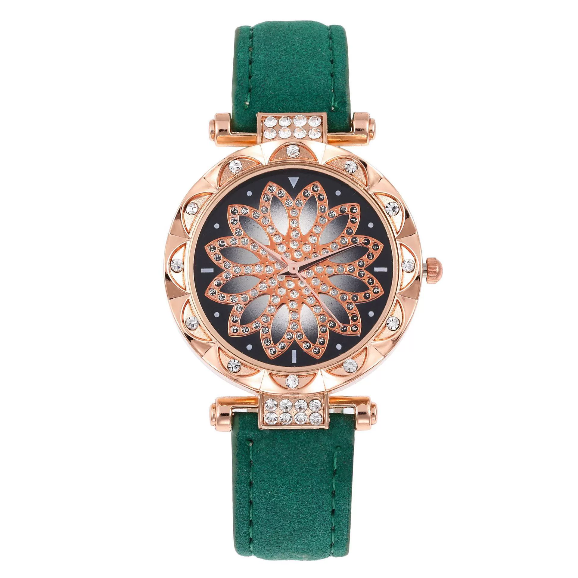 Women's Leisure Quartz Watch Alloy Case Titanium Metal Clasp Round Dial - Image 7