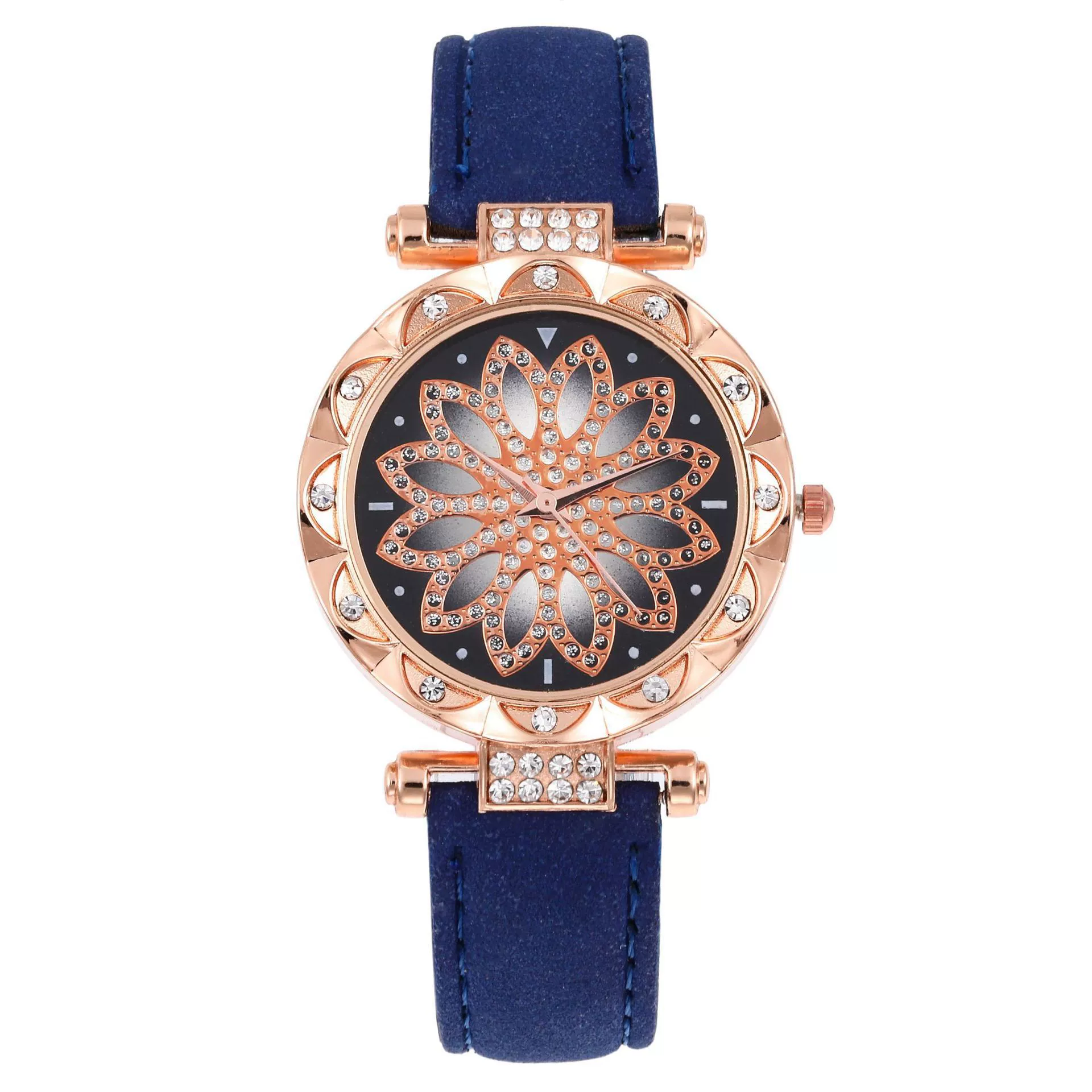 Women's Leisure Quartz Watch Alloy Case Titanium Metal Clasp Round Dial - Image 8