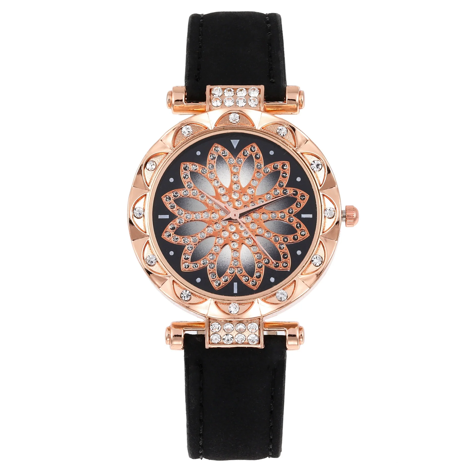Women's Leisure Quartz Watch Alloy Case Titanium Metal Clasp Round Dial - Image 9