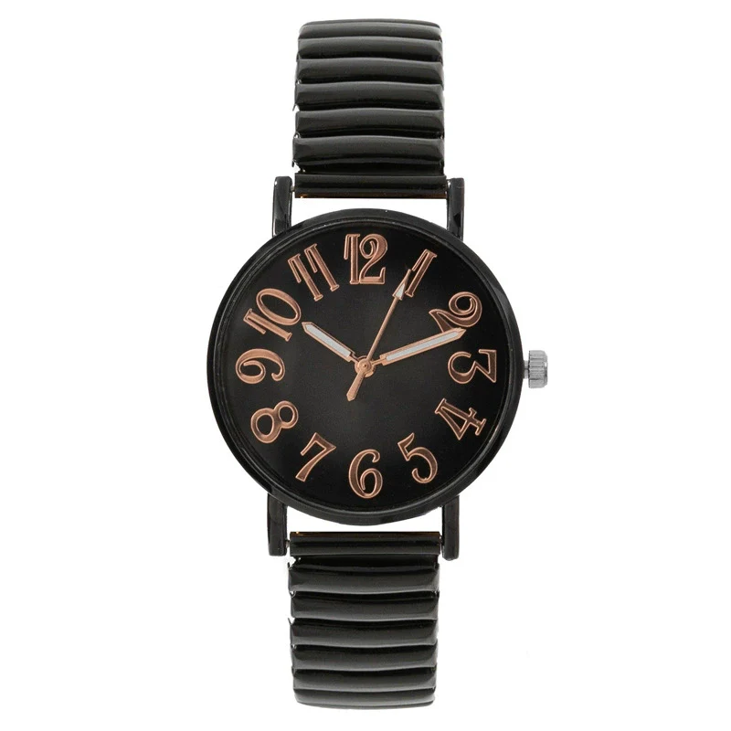 Women's Metal Band Round Dial Quartz Watch Fashion Style - Image 5