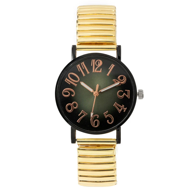 Women's Metal Band Round Dial Quartz Watch Fashion Style - Image 6