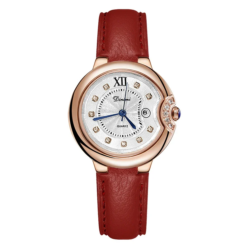 Women's Metal Watch Round Dial Leisure Style - Image 11