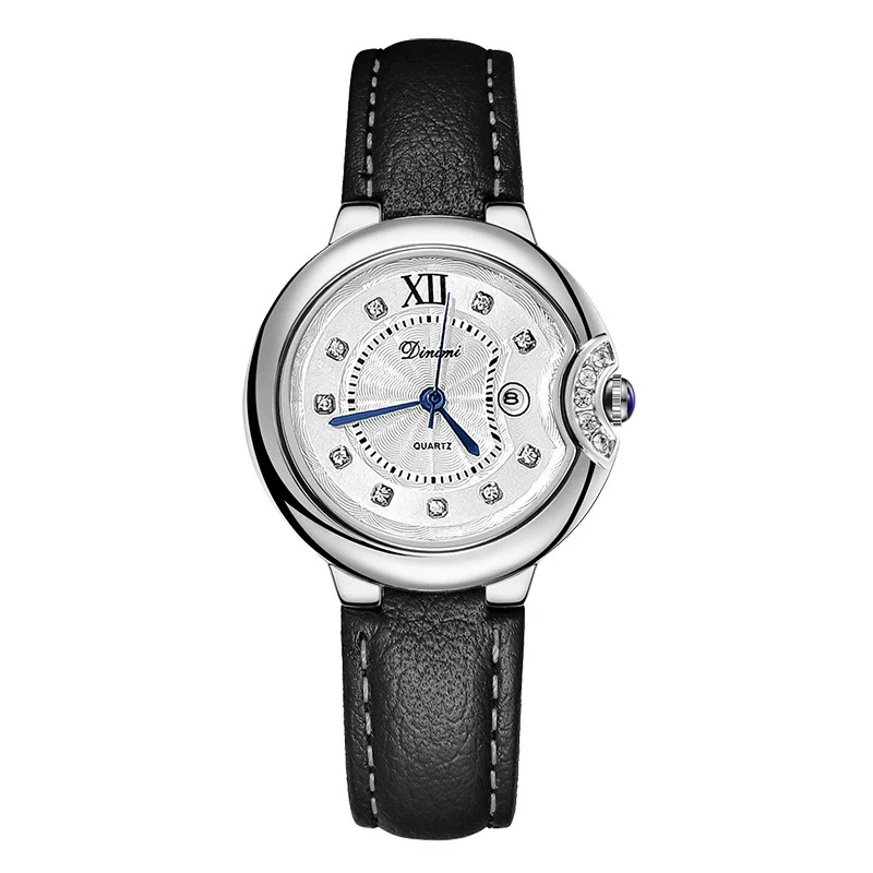 Women's Metal Watch Round Dial Leisure Style - Image 8