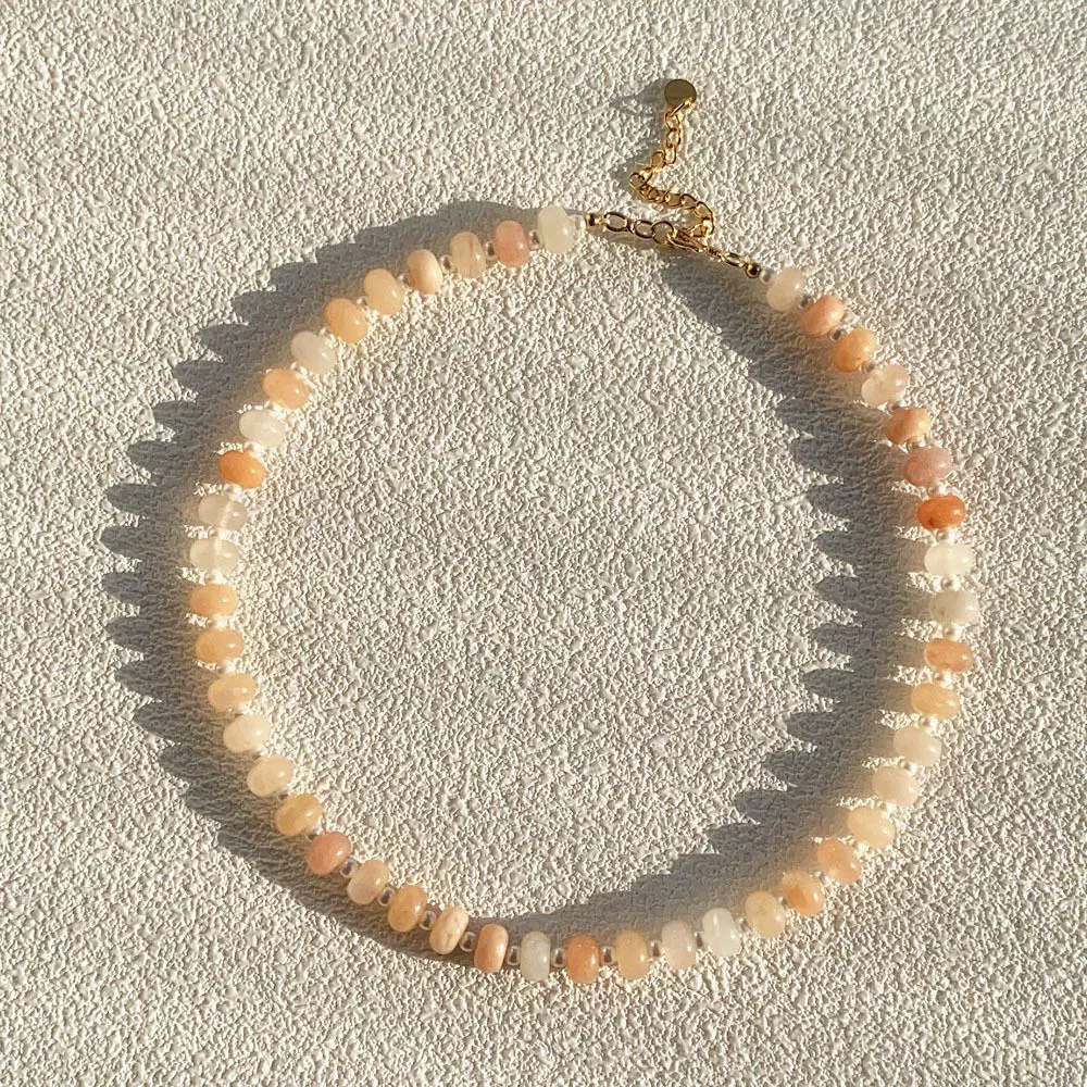 Women's Pearl Geometric Minimalist Water Wave Chain Electroplated Clavicle Necklace - Image 16