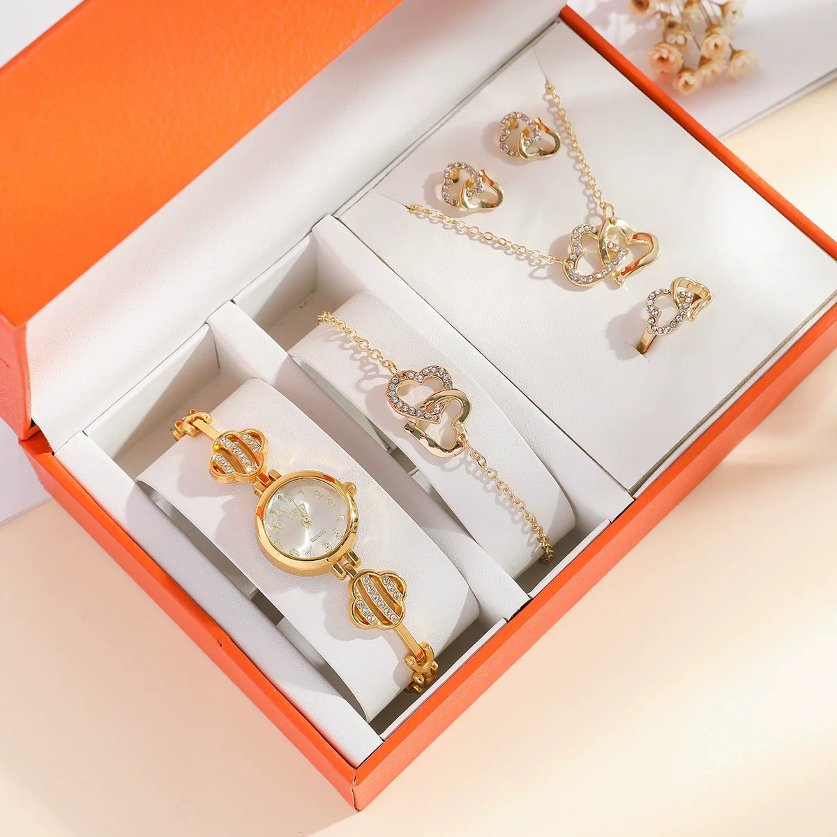 Women's Quartz Watch Alloy Case Stainless Steel Strap Round Dial Leisure Style - Image 10