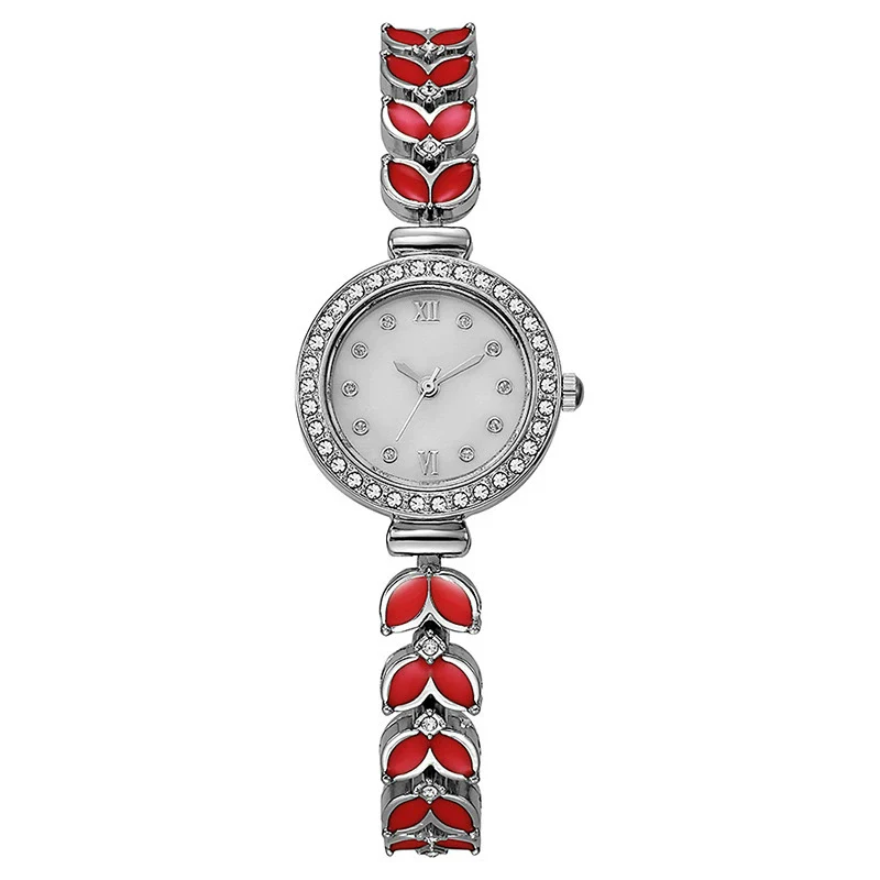 Women's Resin And Alloy Bracelet Watch Colorful Mermaid Fashion Round Dial - Image 8