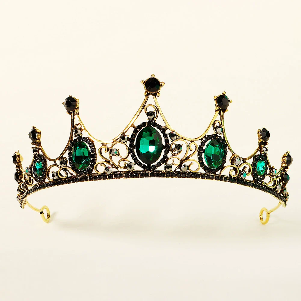 Women's Rhinestone Crown Hollow Alloy Headband Hair Accessories - Image 3