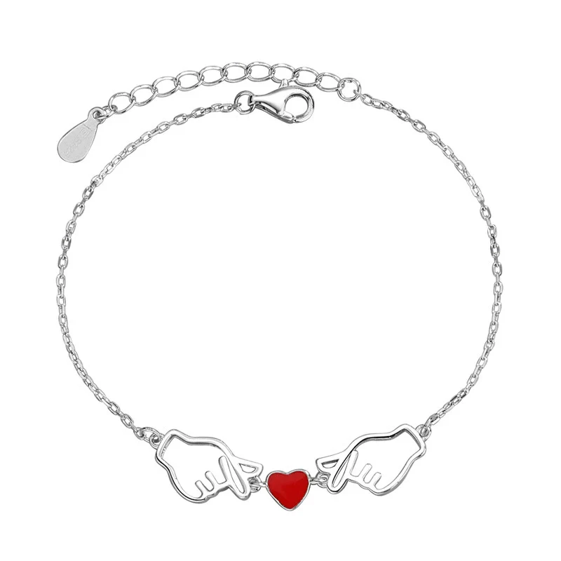 Women's S925 Sterling Silver Geometric Electroplated Bracelet Jewelry - Image 5