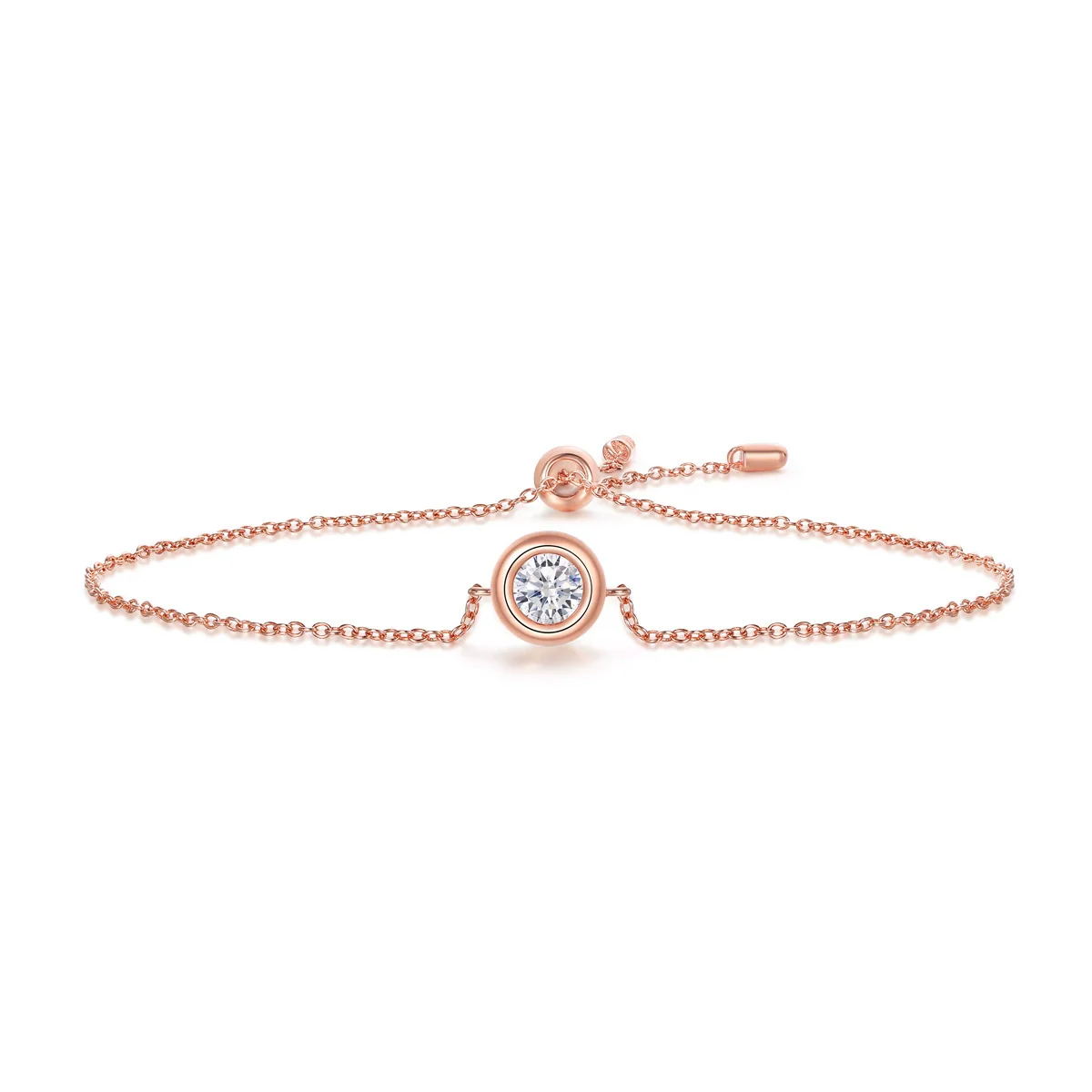 Women's Versatile Bubble Bracelet 925 Sterling Silver Moissanite Geometric Design Jewelry - Image 4