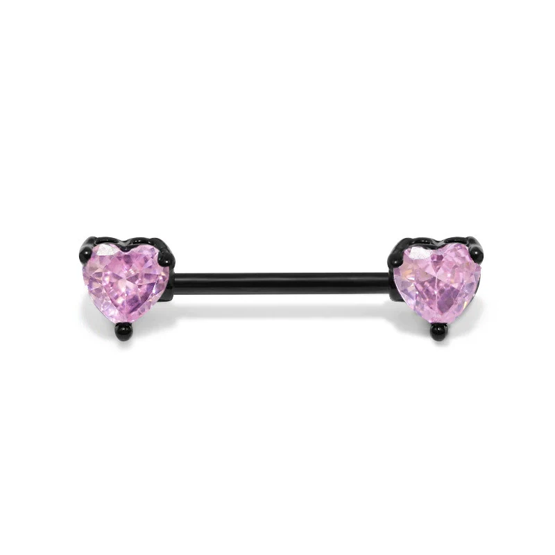 Zinc Alloy Geometric Heartshaped Piercing Jewelry - Image 7